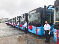 清新、智慧出行，百辆福田欧辉新能源公交车曲靖齐上岗