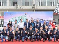 助力“蓝天保卫战”,比亚迪纯电动出租车拉力赛在太原举行