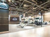 加速领跑，曼恩商用车亮相蜂集万采快递物流装备博览会