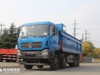 海蓝色涂装，承载力更强？带您见识全新东风天龙KC渣土自卸车
