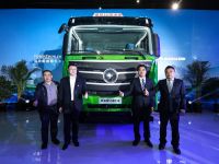 上市即斩获1280台订单，欧曼2019款国六法规渣土车北京区域上市