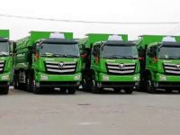 深受客户信赖,欧曼ETX智能渣土车交车忙