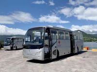 26辆援助客车交付南太岛国萨摩亚，金龙客车再登世界舞台