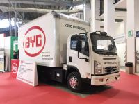 发力叉车卡车市场,比亚迪亮相西班牙巴塞罗那SIL物流展