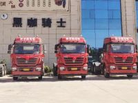 陕汽轩德燃气牵引车团购活动燃爆河北