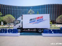轻拉快跑  城配明星,福田奥铃新一代轻量化蓝牌燃爆西安