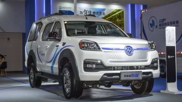 是乘用车，又是拉货的皮卡，随便进城不限行，福田拓陆者智蓝实拍