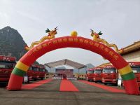 又是大单子!首批70辆解放J6牵引车圆满交付南方有色集团!