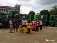 拼市场 抢订单，8台轩德轻量化王者自卸广东成功交付