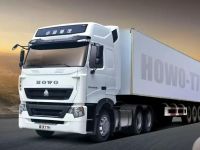 自重低至7.95吨!豪沃T7H轻量化牵引车上市啦!