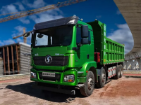 陕汽重卡新 M3000 8×4纯电动自卸车 岂止了得