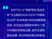 苏州金龙海格客车荣获2019i-VISTA自动驾驶汽车挑战赛三项大奖!