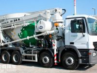 它是泵车里的“天泵”，最高可达101米，臂架式泵车知识小科普