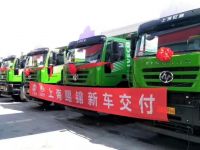 绿色先锋传捷报 ,上汽红岩智能渣土车连下两城!
