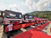 首批红岩瑞江搅拌车批量交付四川,用户“搅”得很不错!