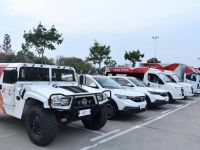 军工品质，强力保障，东风轻型车助阵军运会火炬传递