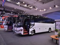 中国制造生力军!世界客车博览会上的苏州金龙海格客车!