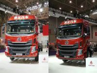 乘龙H5高顶双卧大单桥快递车,树立行业新标杆!