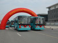 安凯新能源公交车交付安溪,为“中国茶都”添一道“绿色风景”
