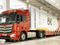 欧曼超级重卡全球顶级5G+8K转播车,助力世界5G大会