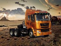 华菱汉马天然气重卡来了，国六排放，安全又环保