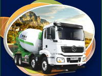 城市建筑崛起者,带您认识德龙新M3000水泥搅拌车