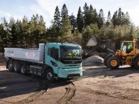 沃尔沃卡车推出首款重型电动概念卡车，用于建筑施工和区域配送