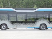 带您见识一款来自土耳其的电动公交，机械按键全取消，外形也很流线