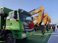 欧曼渣土车助力阿里北京总部建设