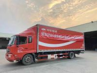 东风为逆行卡车人提供免费阳光服务