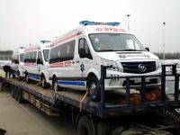 50台福田图雅诺负压救护车火速交付雷神山