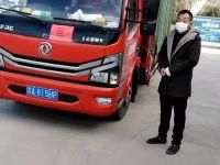 紧急救援,东风轻型车为物资运输车辆保驾护航!