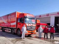 选欧曼，共患难！战疫面前保障民生物资欧曼一直在路上