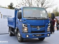 一改小自卸低端形象,科技外观和内饰,奥驰T1自卸小金刚实拍