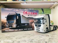 东风商用车的旗舰产品——1:24天龙旗舰卡车模型实拍评测
