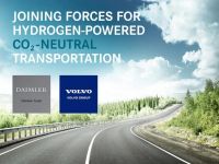 沃尔沃集团与戴姆勒卡车股份公司成立合资公司，大规模生产燃料电池 引领可持续交通运输的发展