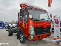 搭载潍柴2.3L发动机,还有“黄金六宽”,重汽豪沃国六蓝牌轻卡实拍