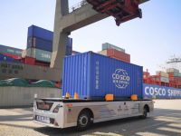 智能+ 东风无人驾驶集卡赋能5G智慧港口