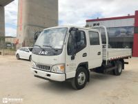 后排座空间真宽敞，拉货载人两不误，江淮康铃808双排座轻卡实拍