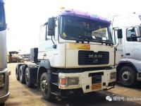 8x4欧版大件 ,国内罕见的曼恩F2000 FE41.460牵引车