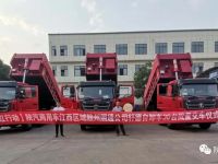 110台轩德自卸车江西区域成功交付