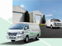 为现代城市物流量身设计,短途商业配送首选金威纯电动物流车