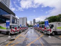 支承环保大业、共筑绿色未来——江淮汽车首批51台新能源商用车交付深圳支氏环保