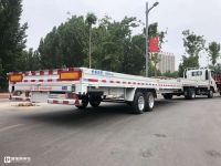 轻卡也有两节车厢车型上路了？山东凯马M3轻卡中置轴列车实拍