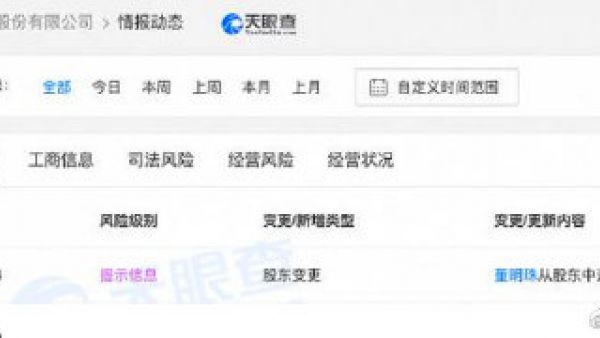 董明珠从银隆新能源股东中退出