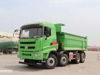 三一C8法规版渣土车实拍,驾驶室配置丰富,整车自主设计性能更稳了