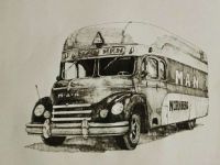 纯手绘 · 笔墨间，带您看百年曼恩的经典车型