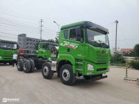 法规改革，啥样的渣土车才能合法上路？实拍解放JH6燃气渣土车带您好好看看