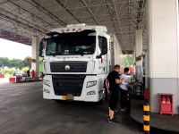 到底比柴油省多少,首台京牌国六LNG汕德卡实测来了