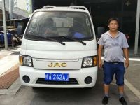 鲜花大熊说：江淮轿卡陪我跑遍合肥